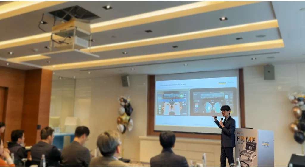 凝境美學曾繁聞院長為美國音波2.0ultherapy prime與台灣其他菁英醫師們分享自己身為莫氏國際首席教育講師在國際治療經驗與他國醫師會議分享 011111