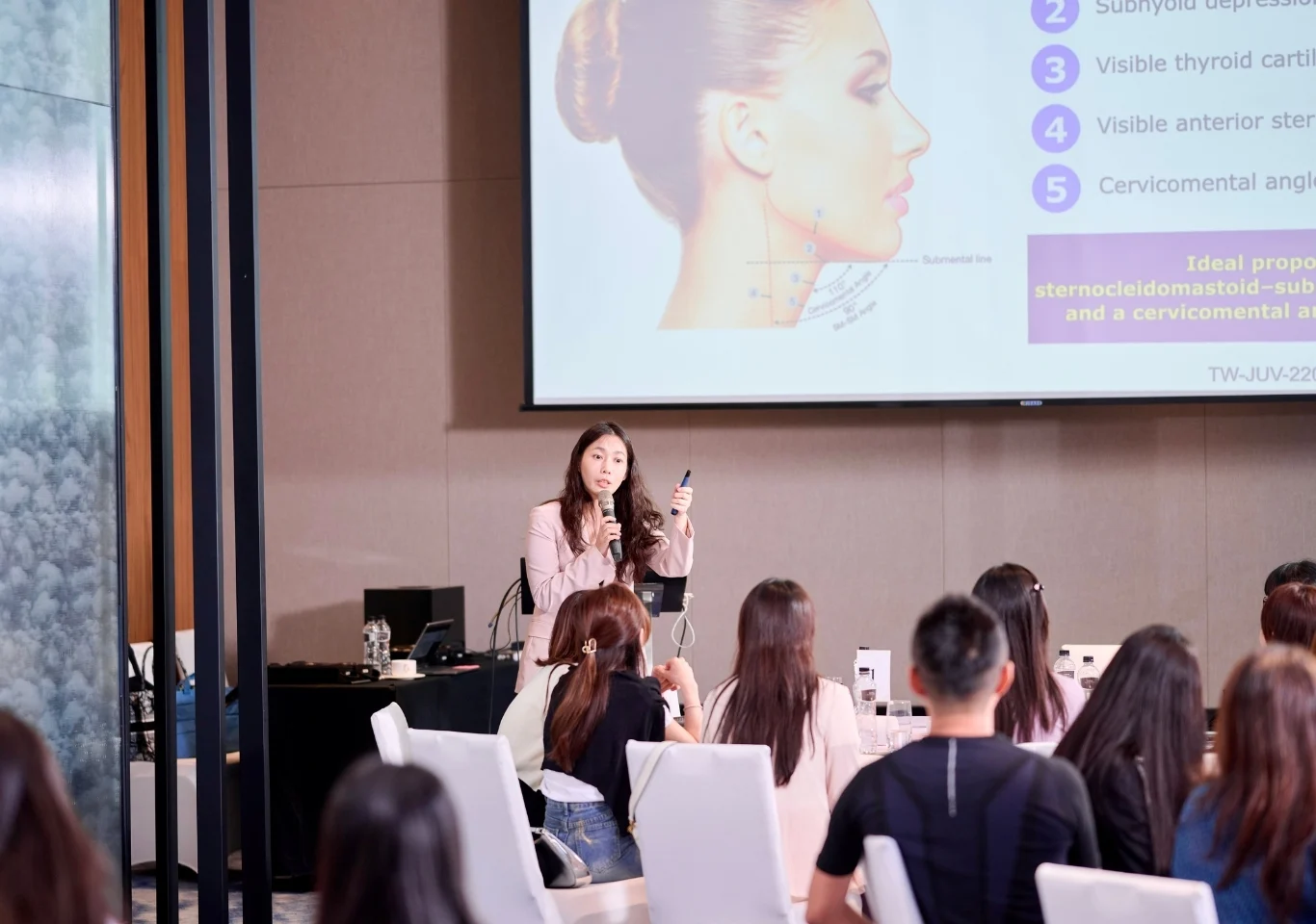 喬雅登玻尿酸 botox原廠講師凝境美學診所于曉恩醫師演講2