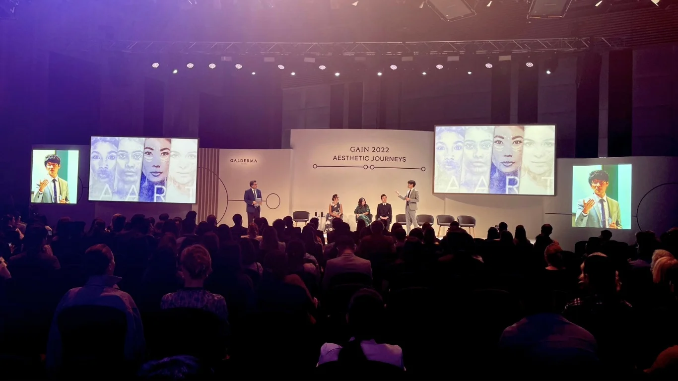 瑞絲朗玻尿酸原廠亞太區微整形大會 凝境美學曾繁聞醫師演講