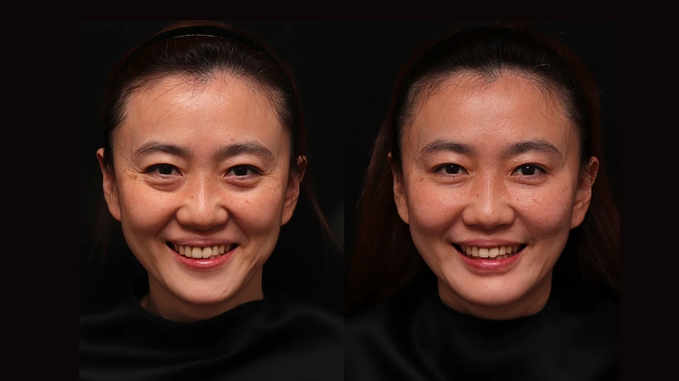 凝境美學診所玻尿酸注射案例 淚溝 眼袋 木偶紋 無痕拉提 動態表情自然不僵硬